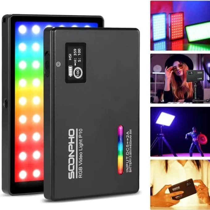p10 RGB اضائة ماركة SONNPHO