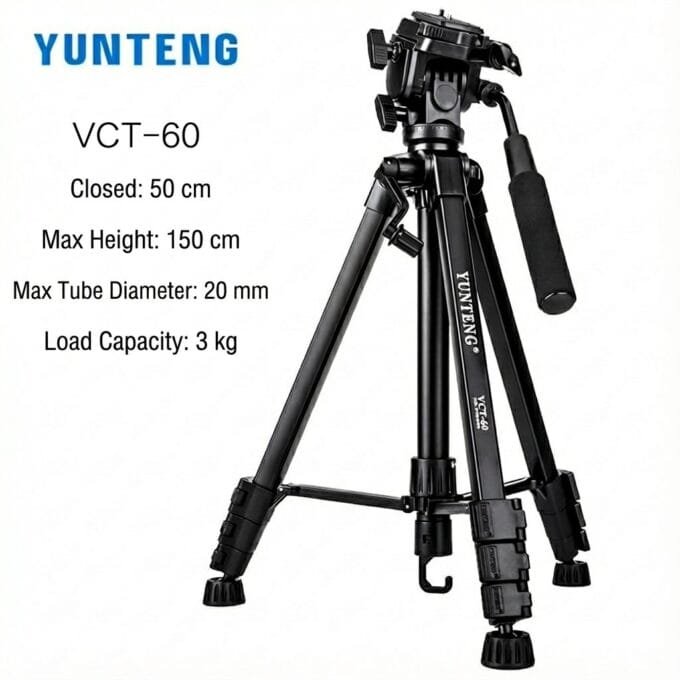 ستاند YunTeng (high quality) للكامرة والموبايل