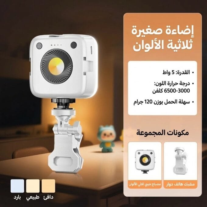 اضاءة مربعة للتصوير
