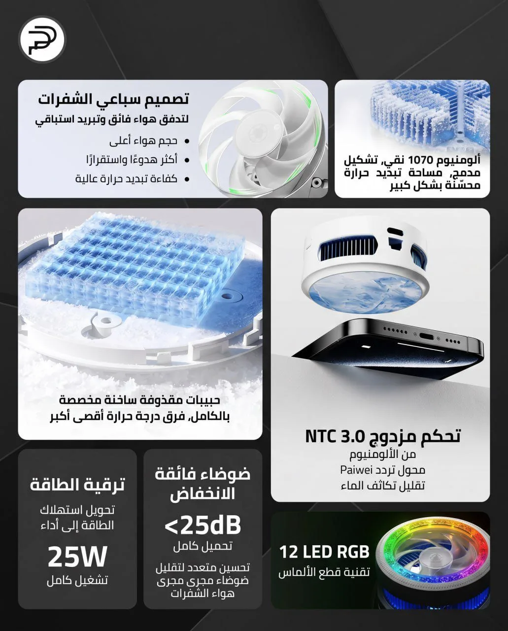 فريز موبايل piva B3 25W