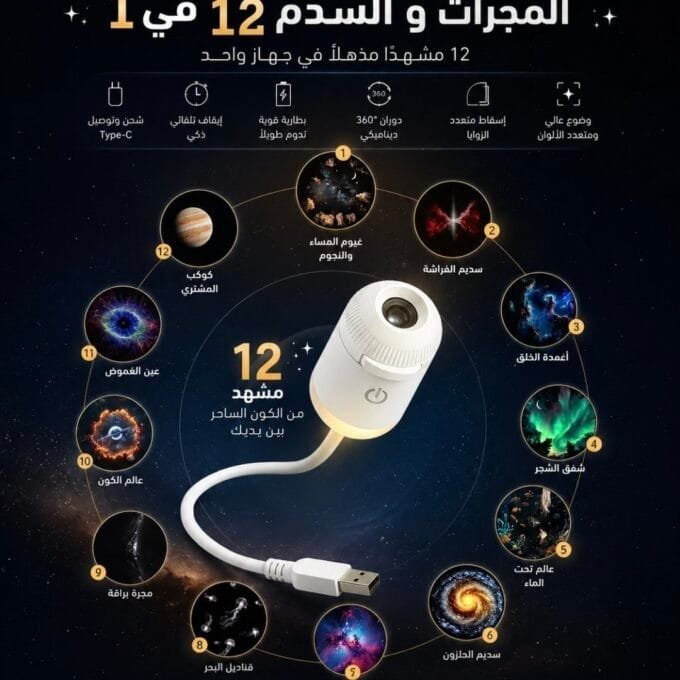 بروجكتر سماء واشكال